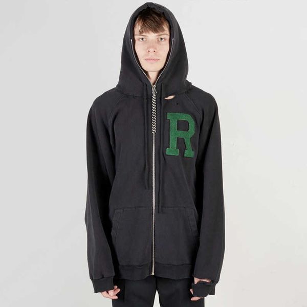 xiaozhongchao brand raf simons letter embroidery plush high street hooded sweater for men and women couple zipper jacket, Black;brown
xiaozhongchao brand raf simons letter embroidery plush high street hooded sweater for men and women couple zipper jacket, Black;brown