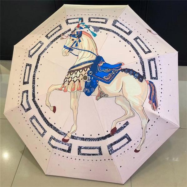 folding umbrellas luxury designer rain gear trendy horse automatic portable2517
folding umbrellas luxury designer rain gear trendy horse automatic portable2517