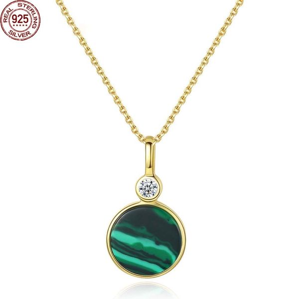 new 18k gold plated 925 sterling silver emerald malachite gemstone pendant necklace for women elegant anniversary jewelry
new 18k gold plated 925 sterling silver emerald malachite gemstone pendant necklace for women elegant anniversary jewelry