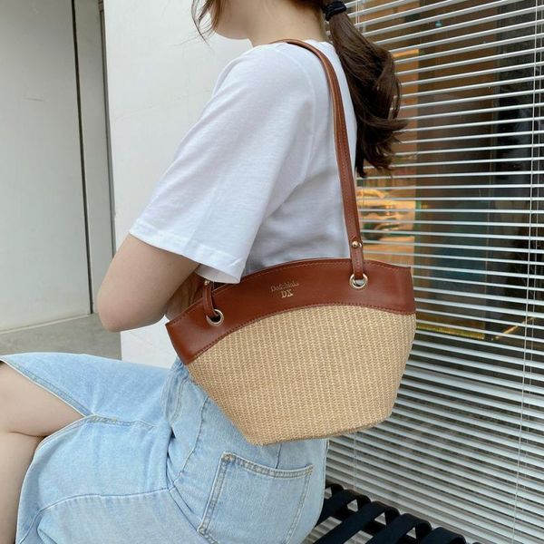 vintage bucket straw bag for womens designer large capacity woven ladies shoulder bags summer casual luxury handbags woman 2022
vintage bucket straw bag for womens designer large capacity woven ladies shoulder bags summer casual luxury handbags woman 2022