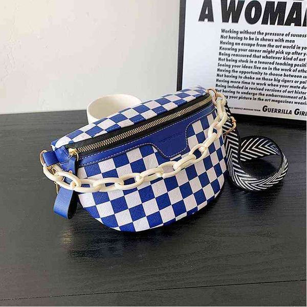 stylish checkerboard pattern pu leather waist packs for women plaid chain fanny pack female bags wide strap crossbody bag 220527
stylish checkerboard pattern pu leather waist packs for women plaid chain fanny pack female bags wide strap crossbody bag 220527