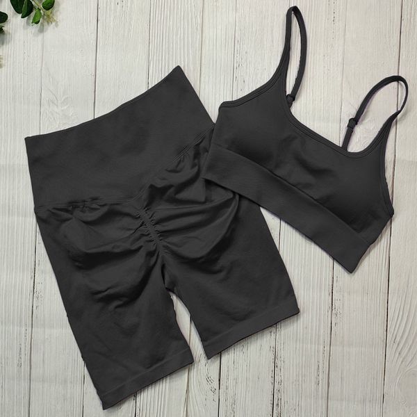 yoga sets short seamless sportswear women sport fitness suit sport outfit for woman gym clothing workout clothes athletic wear, Gray
yoga sets short seamless sportswear women sport fitness suit sport outfit for woman gym clothing workout clothes athletic wear, Gray