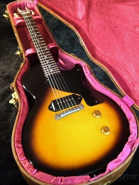 custom shop 1957 paul junior reissue vintage sunburst vos electric guitar 
custom shop 1957 paul junior reissue vintage sunburst vos electric guitar