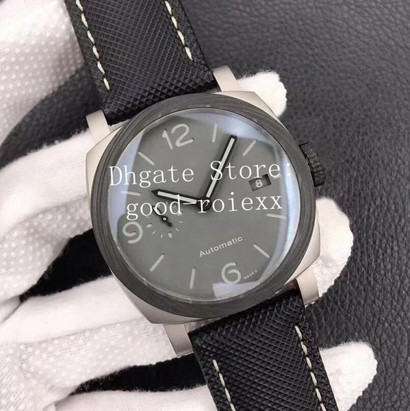 watches for men titanium alloy gray dial watch men's automatic p.9010 movement 1662 carbon fiber vs leather pam vsf rhodium date 44mm s, Slivery;brown
watches for men titanium alloy gray dial watch men's automatic p.9010 movement 1662 carbon fiber vs leather pam vsf rhodium date 44mm s, Slivery;brown