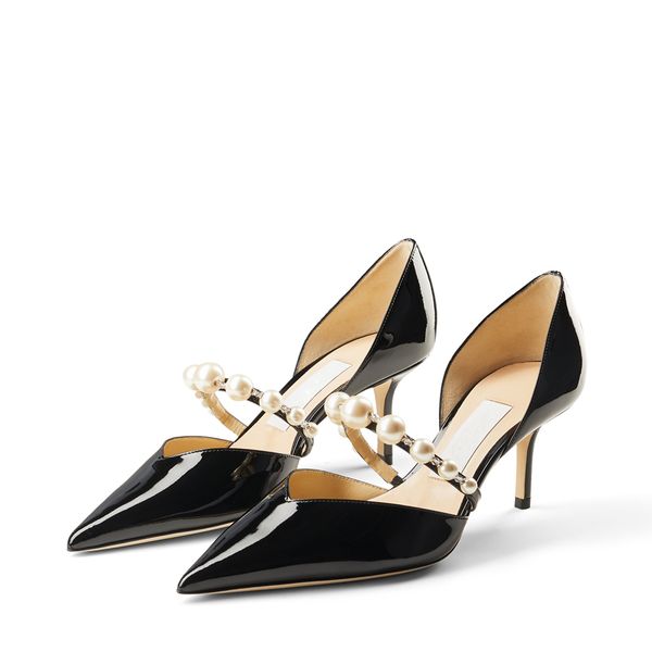 luxury summer womens pumps sandals trendy aurelie 65 mm elegant pointed toes pearl ankle strap black patent leather design wedding party san
luxury summer womens pumps sandals trendy aurelie 65 mm elegant pointed toes pearl ankle strap black patent leather design wedding party san