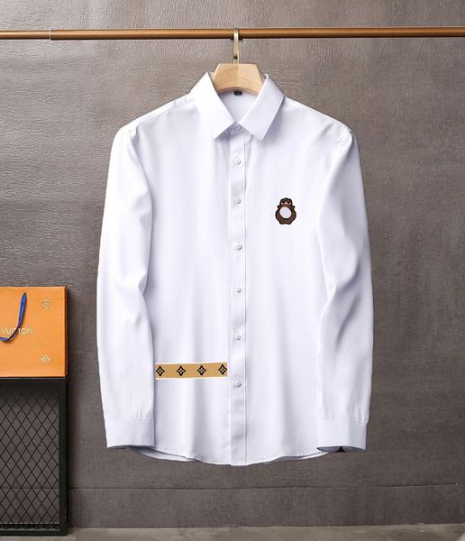 2022 luxury designer men's shirts fashion casual business social and cocktail shirt brand spring autumn slimming the most fashionable c, White;black
2022 luxury designer men's shirts fashion casual business social and cocktail shirt brand spring autumn slimming the most fashionable c, White;black