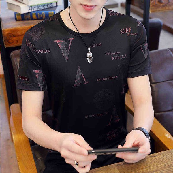 designer men's t-shirt men's ice silk short fashion brand trend 2022 summer half sleeved t-shirt upper garment backing shirt, White;black
designer men's t-shirt men's ice silk short fashion brand trend 2022 summer half sleeved t-shirt upper garment backing shirt, White;black