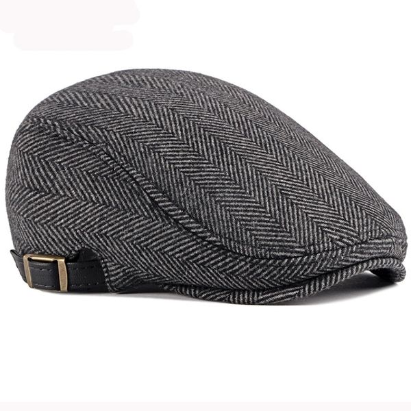 ht2888 berets men autumn winter wool striped ivy newsboy flat artist painter hat male adjustable beret cap, Blue;gray
ht2888 berets men autumn winter wool striped ivy newsboy flat artist painter hat male adjustable beret cap, Blue;gray
