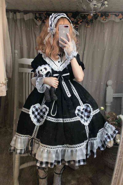 princess sweet lolita dress retro sailor collar falbala high waist victorian dress kawaii girl gothic lolita op loli cos l220714, Black;red
princess sweet lolita dress retro sailor collar falbala high waist victorian dress kawaii girl gothic lolita op loli cos l220714, Black;red