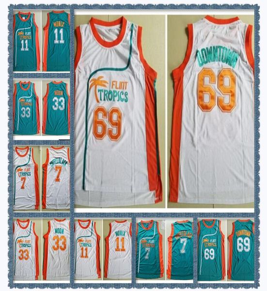 men's flint tropics movie edition #33 jackie moon embroidered 11 ed monix 7 coffee black 69 downtown basketball ncaa jersey, Blue;black
men's flint tropics movie edition #33 jackie moon embroidered 11 ed monix 7 coffee black 69 downtown basketball ncaa jersey, Blue;black