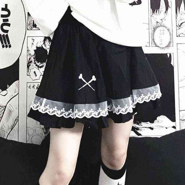 men's skirt houzhou gothic mini skirts women goth embroidered lace patchwork high waisted skirt dark academia harajuku streetwear e gir, Black
men's skirt houzhou gothic mini skirts women goth embroidered lace patchwork high waisted skirt dark academia harajuku streetwear e gir, Black