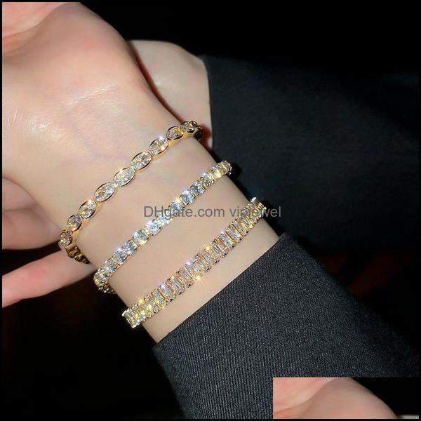bangle bracelets jewelry bling cz bracelet geometric rec cubic zirconia tennis for women 2021 drop delivery 6i0j1, Black
bangle bracelets jewelry bling cz bracelet geometric rec cubic zirconia tennis for women 2021 drop delivery 6i0j1, Black