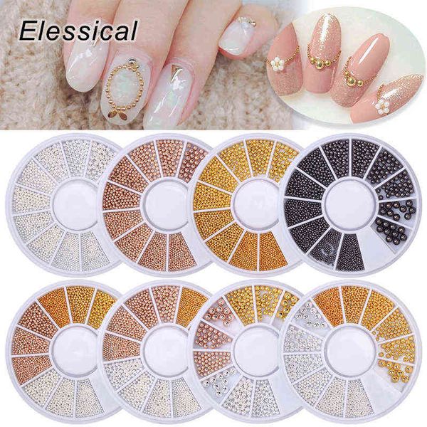 3d metal nail art charm stainless steel caviar beads nail decoration gold silver rose gold black bead nail stud manicure diy y220408
3d metal nail art charm stainless steel caviar beads nail decoration gold silver rose gold black bead nail stud manicure diy y220408