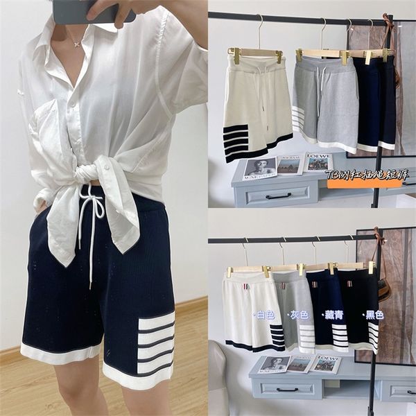 71% off 2022 new trendy men's and women's clog drawstring tb crimped leg shorts women 2022 casual loose four bar thin tide brand p, White;black 
71% off 2022 new trendy men's and women's clog drawstring tb crimped leg shorts women 2022 casual loose four bar thin tide brand p, White;black