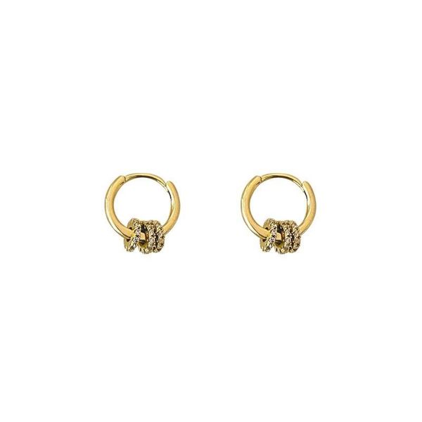 hoop & huggie 2022 korean geometric small earring for women shiny cubic zircon metal ring clasp simple earrings fashion jewelry, Golden;silver
hoop & huggie 2022 korean geometric small earring for women shiny cubic zircon metal ring clasp simple earrings fashion jewelry, Golden;silver