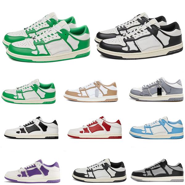 2022 skel-women casual shoes skeleton bone white green lace-up low running sneakers designer leather trainers shoes
2022 skel-women casual shoes skeleton bone white green lace-up low running sneakers designer leather trainers shoes