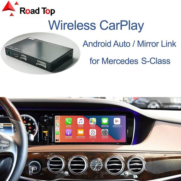 wireless carplay for mercedes benz s-class w222 2014-2018 with android auto mirror link airplay car play functions286z
wireless carplay for mercedes benz s-class w222 2014-2018 with android auto mirror link airplay car play functions286z