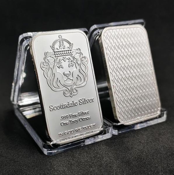 scottsdale brass plated silver bar 1-oz silver sealed container other arts and crafts
scottsdale brass plated silver bar 1-oz silver sealed container other arts and crafts