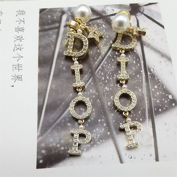 the new 74% off light luxury version letters full diamond tassels fashion temperament pearl high sense cd earrings female, Golden
the new 74% off light luxury version letters full diamond tassels fashion temperament pearl high sense cd earrings female, Golden