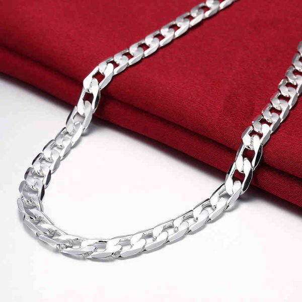 special offer 925 sterling silver necklace for men's 20/24 inches classic 8mm chain luxury jewelry wedding christmas gifts aa220315
special offer 925 sterling silver necklace for men's 20/24 inches classic 8mm chain luxury jewelry wedding christmas gifts aa220315