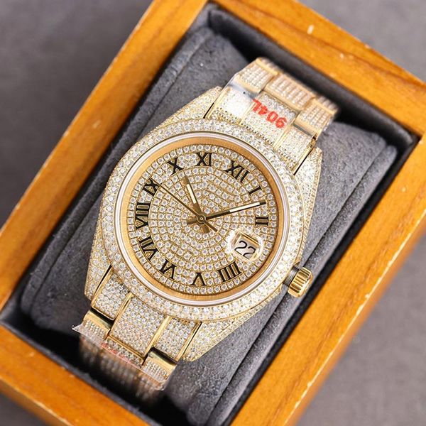 mechanical full diamond watch mens automatic watches 40mm swarovski business wristwatches made stainless steel montre de luxe gifts, Slivery;golden
mechanical full diamond watch mens automatic watches 40mm swarovski business wristwatches made stainless steel montre de luxe gifts, Slivery;golden