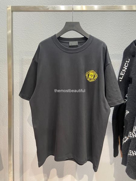 men's t-shirts ins net red upper body men and women couples classic chest embroidery badge round neck short sleeve t-shirt tee top, White;black
men's t-shirts ins net red upper body men and women couples classic chest embroidery badge round neck short sleeve t-shirt tee top, White;black