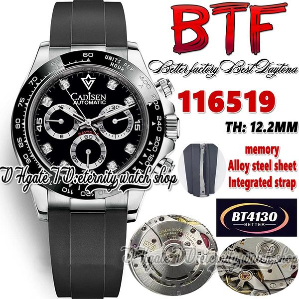 btf better factory bt116519 mens watch cal.4130 sa4130 chronograph automatic th 12.2mm ceramics bezel black dial 904l stainless case rubber, Slivery;brown
btf better factory bt116519 mens watch cal.4130 sa4130 chronograph automatic th 12.2mm ceramics bezel black dial 904l stainless case rubber, Slivery;brown