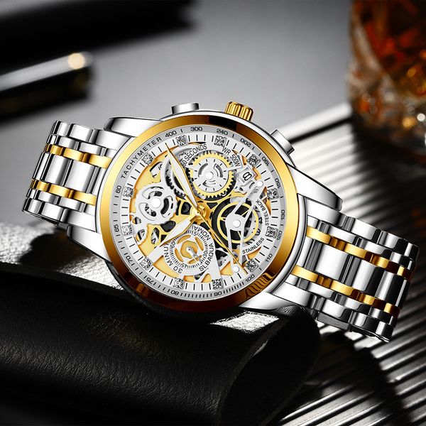 fashionable men's watch hollow quartz watch waterproof non mechanical explosion a1, Slivery;brown
fashionable men's watch hollow quartz watch waterproof non mechanical explosion a1, Slivery;brown