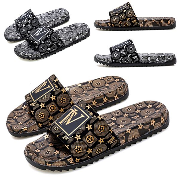 luxury brand designer tv men slippers women sandals pattern print gold silver slides summer wide flat lady beach sandal flip flops large siz, Black
luxury brand designer tv men slippers women sandals pattern print gold silver slides summer wide flat lady beach sandal flip flops large siz, Black