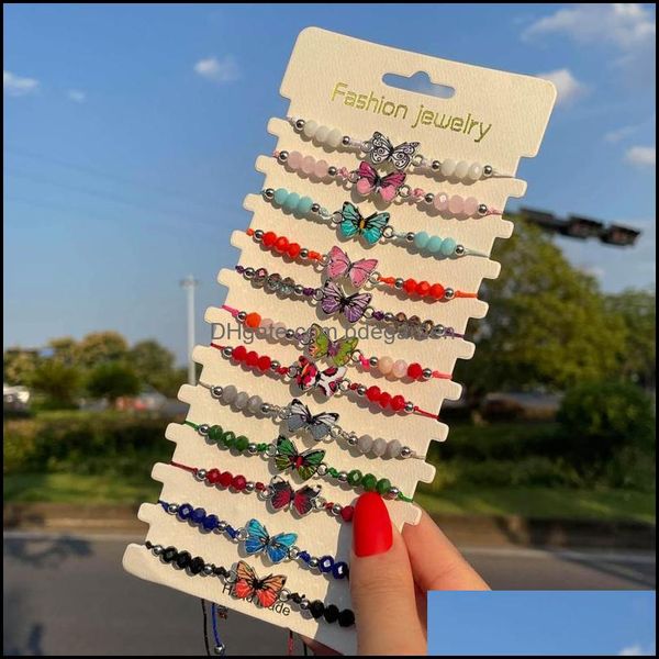 charm bracelets jewelry lifelike digital print colorf butterfly chinese knot woven cord bracelet 12pcs/card drop del dhvs6, Golden;silver
charm bracelets jewelry lifelike digital print colorf butterfly chinese knot woven cord bracelet 12pcs/card drop del dhvs6, Golden;silver