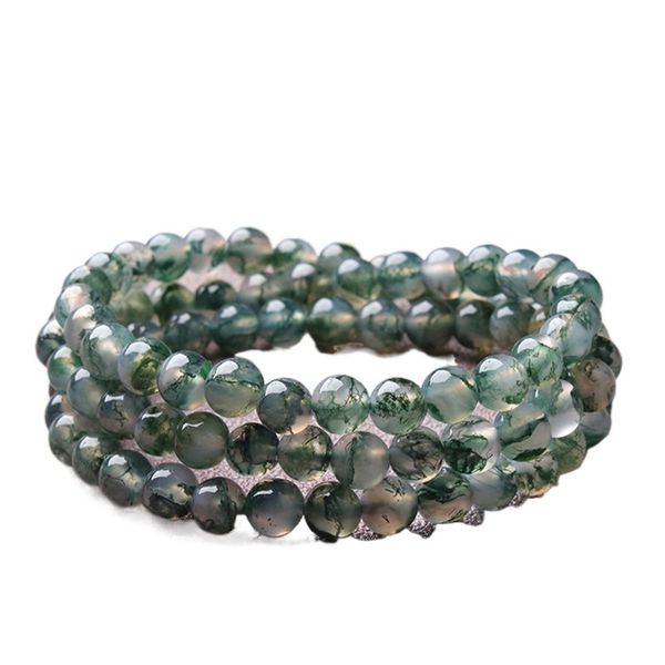 beaded, strands moss agate beads/green weed agate bracelet/multi-layered buddha bracelet/crystal healing jewelry, Black
beaded, strands moss agate beads/green weed agate bracelet/multi-layered buddha bracelet/crystal healing jewelry, Black