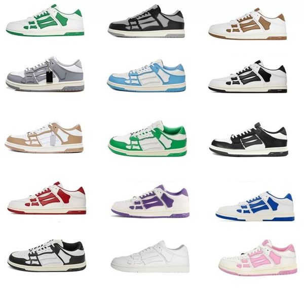 2022 designer skel low bones leather sneakers shoes skeleton blue red white black green grey brown men women outdoor sports trainers men
2022 designer skel low bones leather sneakers shoes skeleton blue red white black green grey brown men women outdoor sports trainers men