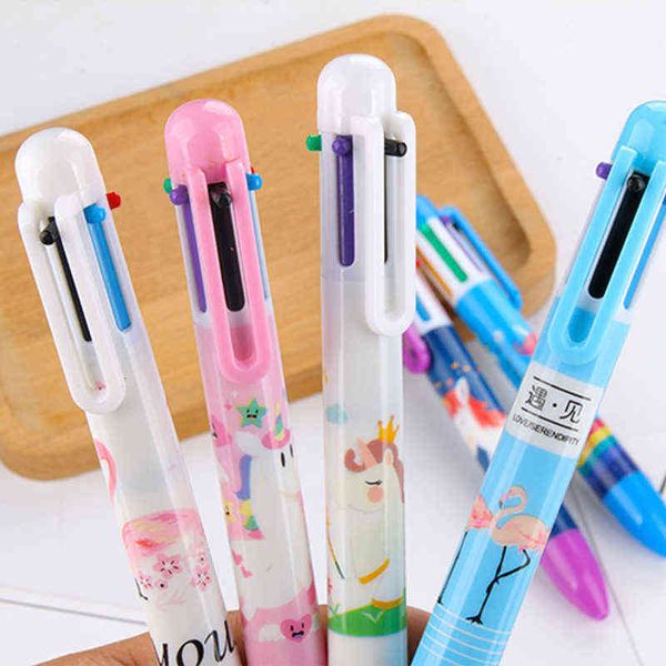 creative stationery cartoon flamingo 6-color ball point pen hand account applicable pen unicorn 6-color stationery ball point pen
creative stationery cartoon flamingo 6-color ball point pen hand account applicable pen unicorn 6-color stationery ball point pen
