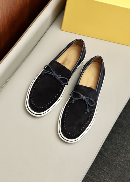casual shoes designer luxury version men's loafers imported suede leather full set of high-end packaging, Black
casual shoes designer luxury version men's loafers imported suede leather full set of high-end packaging, Black