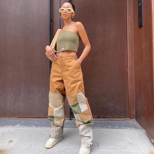women's jeans orange women patchwork baggy denim cargo pants zipper buttons wide leg trousers low rise streetwear fashion loose, Blue
women's jeans orange women patchwork baggy denim cargo pants zipper buttons wide leg trousers low rise streetwear fashion loose, Blue