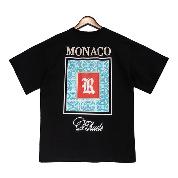 high 2022 summer high street printing men's women's short-sleeved t-shirt, White;black
high 2022 summer high street printing men's women's short-sleeved t-shirt, White;black