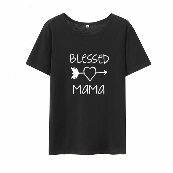blessed mama letter print women o-neck short sleeve cotton t shirt black white loose tee femme
blessed mama letter print women o-neck short sleeve cotton t shirt black white loose tee femme