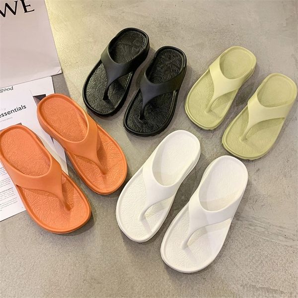 thick bottom platform sea flipflop thong sandals summer shoes soft bathroom slippers pillow slides outdoor indoor shoe 220615, Black
thick bottom platform sea flipflop thong sandals summer shoes soft bathroom slippers pillow slides outdoor indoor shoe 220615, Black