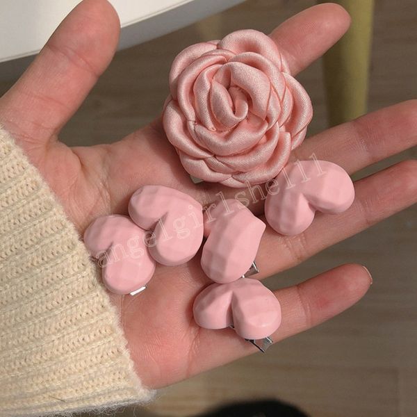 korean style heart flower barrettes girls ponytail cilp women hair accessories hairstyling hairgrip, Slivery;white
korean style heart flower barrettes girls ponytail cilp women hair accessories hairstyling hairgrip, Slivery;white