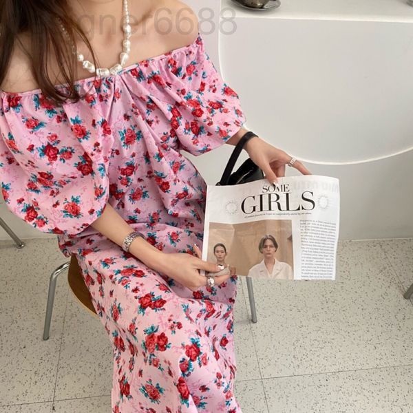 casual dresses designer sp original french romantic v-neck floral dress women's summer split bubble sleeve long skirt bjgz, Black;gray
casual dresses designer sp original french romantic v-neck floral dress women's summer split bubble sleeve long skirt bjgz, Black;gray