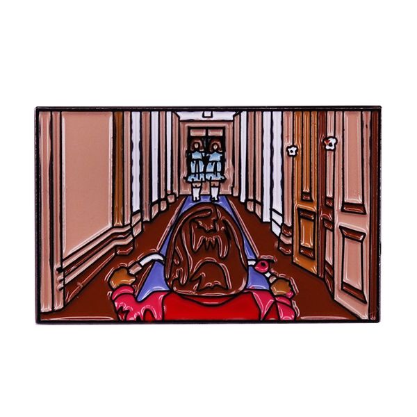 overlook hallway horror movie enamel brooch pin jacket lapel metal pins brooches badges exquisite jewelry accessories, Blue
overlook hallway horror movie enamel brooch pin jacket lapel metal pins brooches badges exquisite jewelry accessories, Blue
