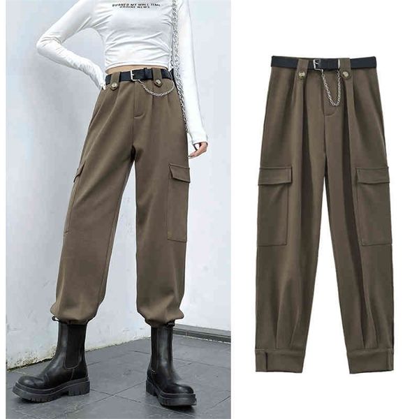 jxmyy woolen overalls women's autumn and winter thick warmth loose and thin casual handsome bf trousers with belt 210412, Black;white
jxmyy woolen overalls women's autumn and winter thick warmth loose and thin casual handsome bf trousers with belt 210412, Black;white