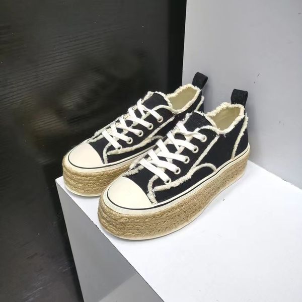 brand women's sports shoes small incense fashion canvas shoes wind fisherman casual sneakers designer with increased hemp rope roller s
brand women's sports shoes small incense fashion canvas shoes wind fisherman casual sneakers designer with increased hemp rope roller s