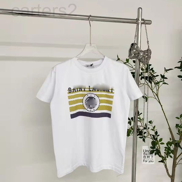 women's t-shirt designer 22 spring summer new paris badge print classic vintage contrast t-shirt women 84ny, White
women's t-shirt designer 22 spring summer new paris badge print classic vintage contrast t-shirt women 84ny, White