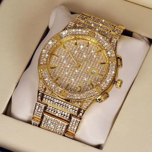 diamond watch mens watches hip hop senior joker quartz movement 42mm, Slivery;brown
diamond watch mens watches hip hop senior joker quartz movement 42mm, Slivery;brown