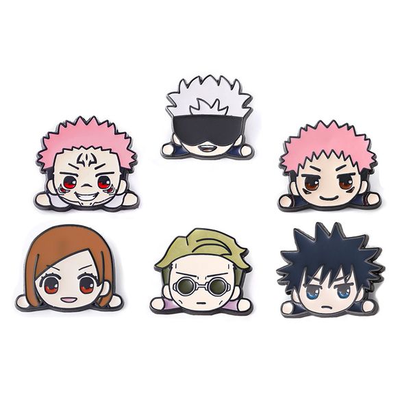 anime jujutsu kaisen cute enamel pins badge brooch backpack bag collar lapel decoration jewelry friends gifts, Blue
anime jujutsu kaisen cute enamel pins badge brooch backpack bag collar lapel decoration jewelry friends gifts, Blue