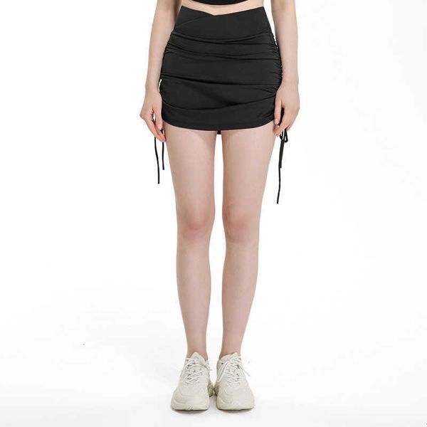 drawstring high waist sports skirt yoga outfits women's quick drying shorts underwear trousers running light proof dress fitness tennis, White;red
drawstring high waist sports skirt yoga outfits women's quick drying shorts underwear trousers running light proof dress fitness tennis, White;red