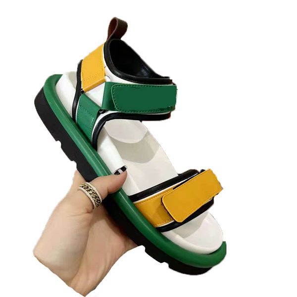 summer woman platform sandals fashion casual flat heel real leather slides sandles hook sliders sandales shoes with box, Black
summer woman platform sandals fashion casual flat heel real leather slides sandles hook sliders sandales shoes with box, Black