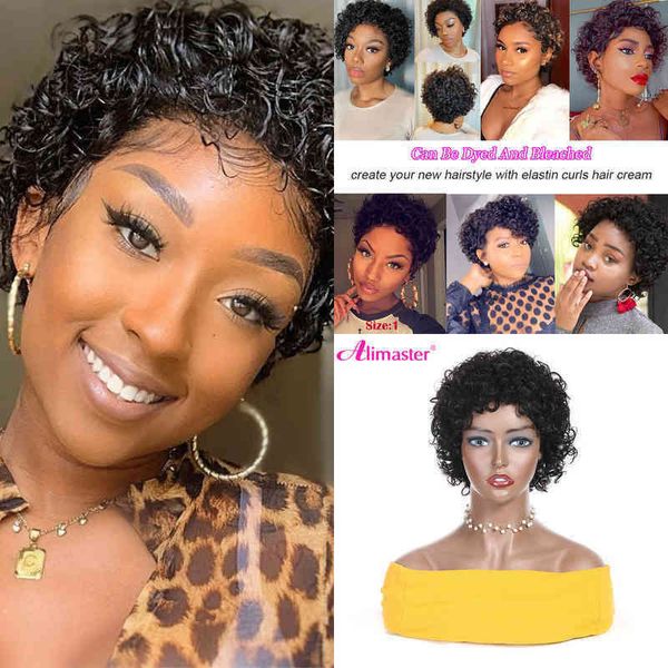 nxy wigs pixie cut human hair short curly for black women full machine glueless afro
nxy wigs pixie cut human hair short curly for black women full machine glueless afro