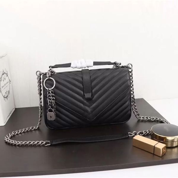 designer luxury medium college bag black leather quilted textured tassel women fashion crossbody shoulder bags
designer luxury medium college bag black leather quilted textured tassel women fashion crossbody shoulder bags